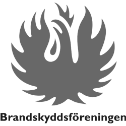 Brandskyddsföreningen grå logotyp