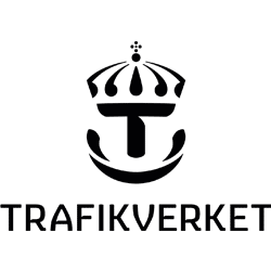 Trafikverket grå logotyp